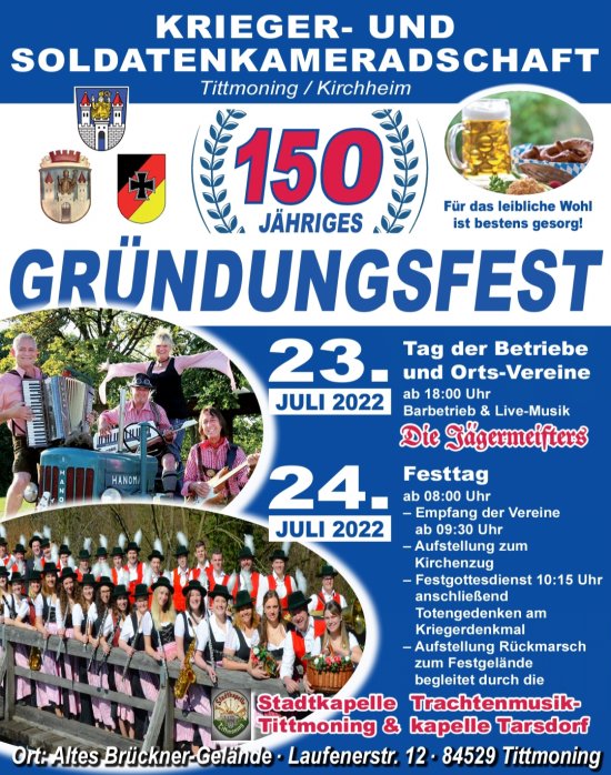 http://die-jaegermeisters-band.de/media/150-jaehriges Gruendungsfest Krieger- und Soldatenkameradschaft/20220720_082955.jpg